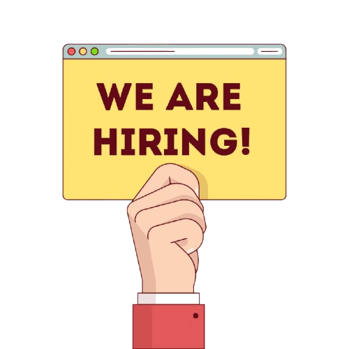 We are hiring